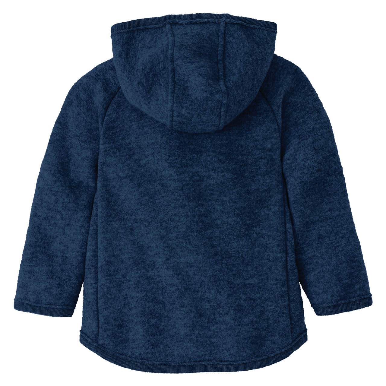 Walkjacke mit Reissverschluss indigoblau