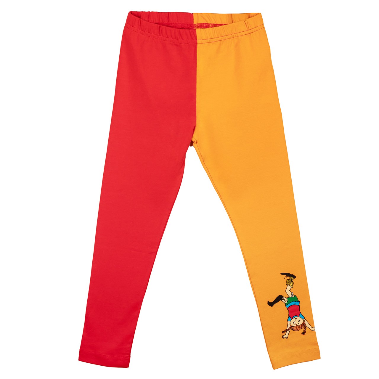 Leggings Pippi Langstrumpf rot-orange