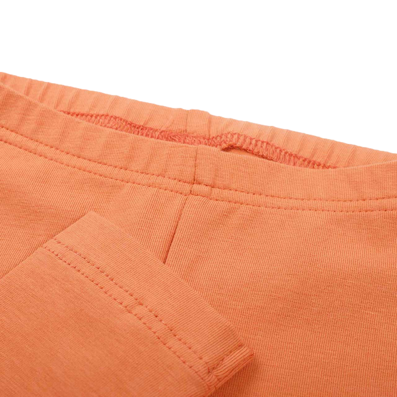 Basic Leggings in hellem apricot-orange