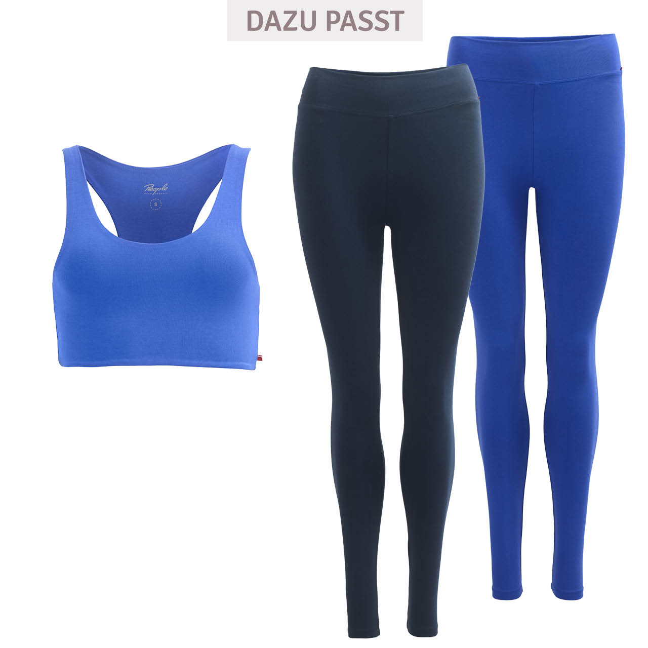 Damen Sport-BH royalblau