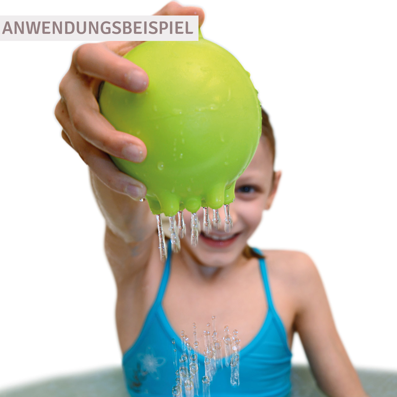 Badespielzeug Regenball gelb ab 1 Jahr