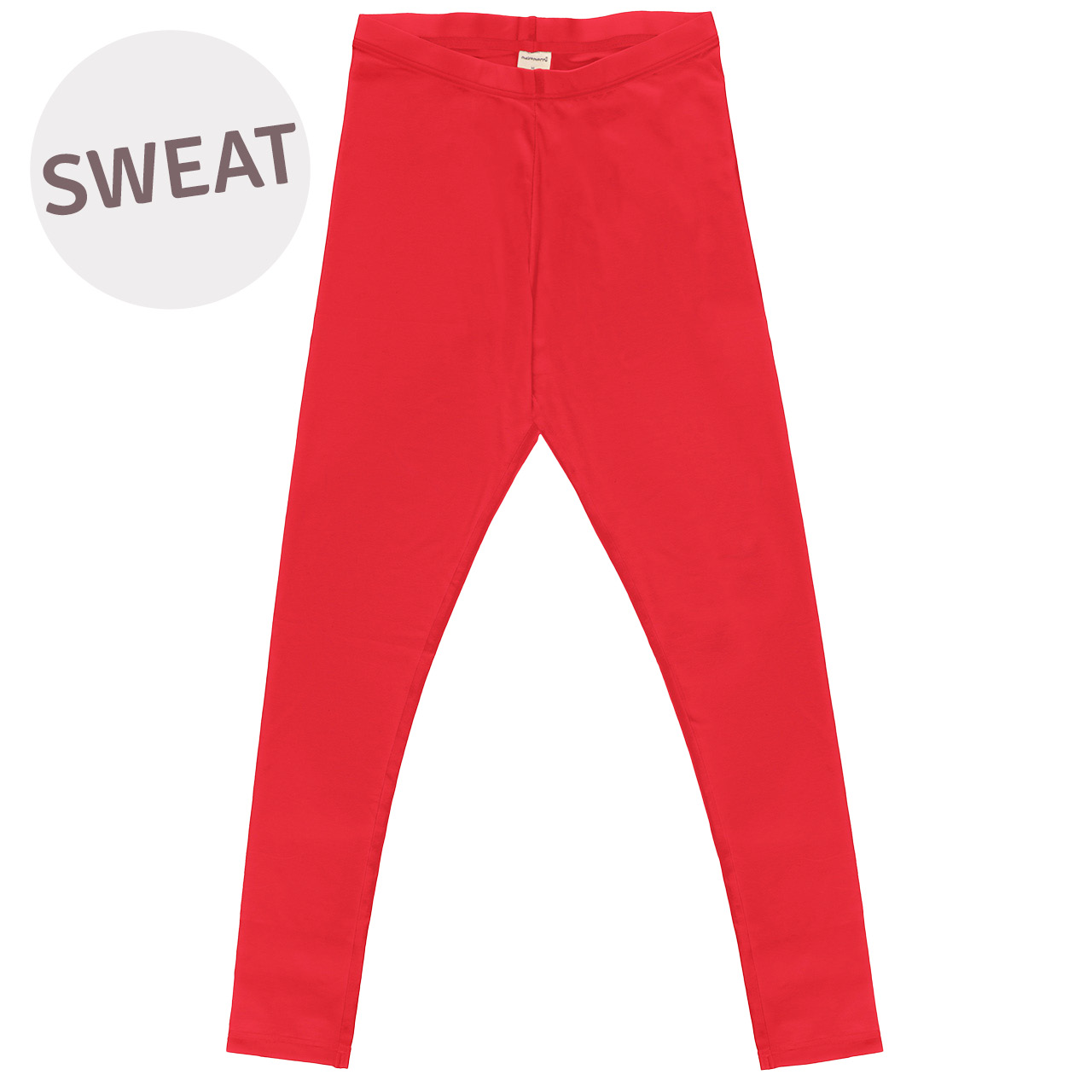 Damen Leggings Sweat Leggings rot