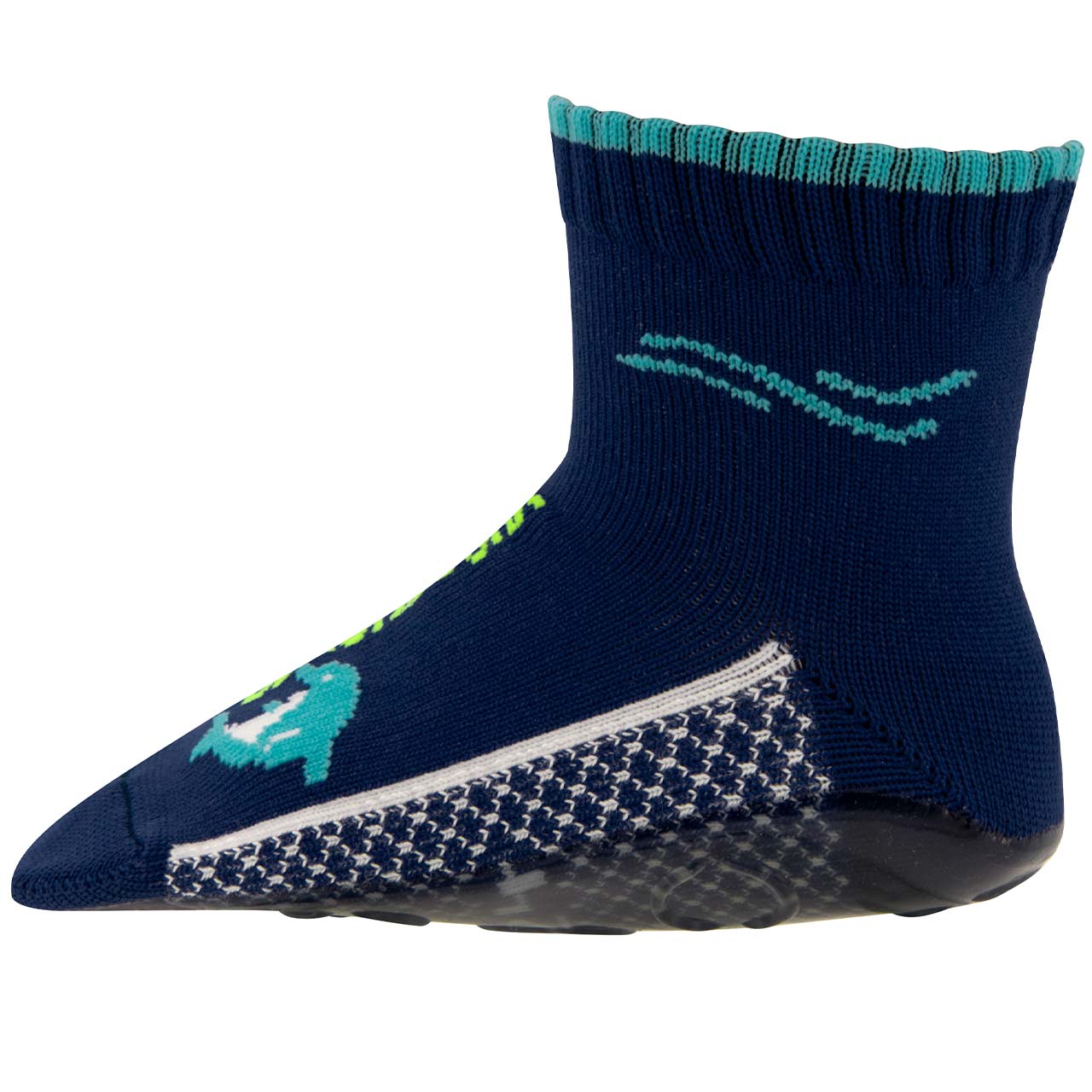 Beachies Kinder Strandsocken Delfin marine