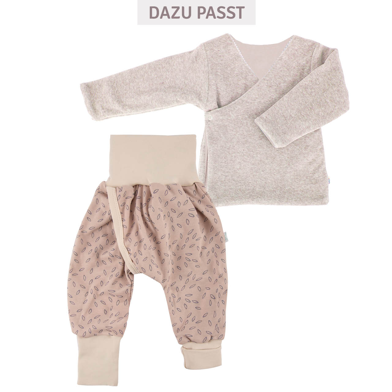 Abhaltehose für windelfreie Babys beige