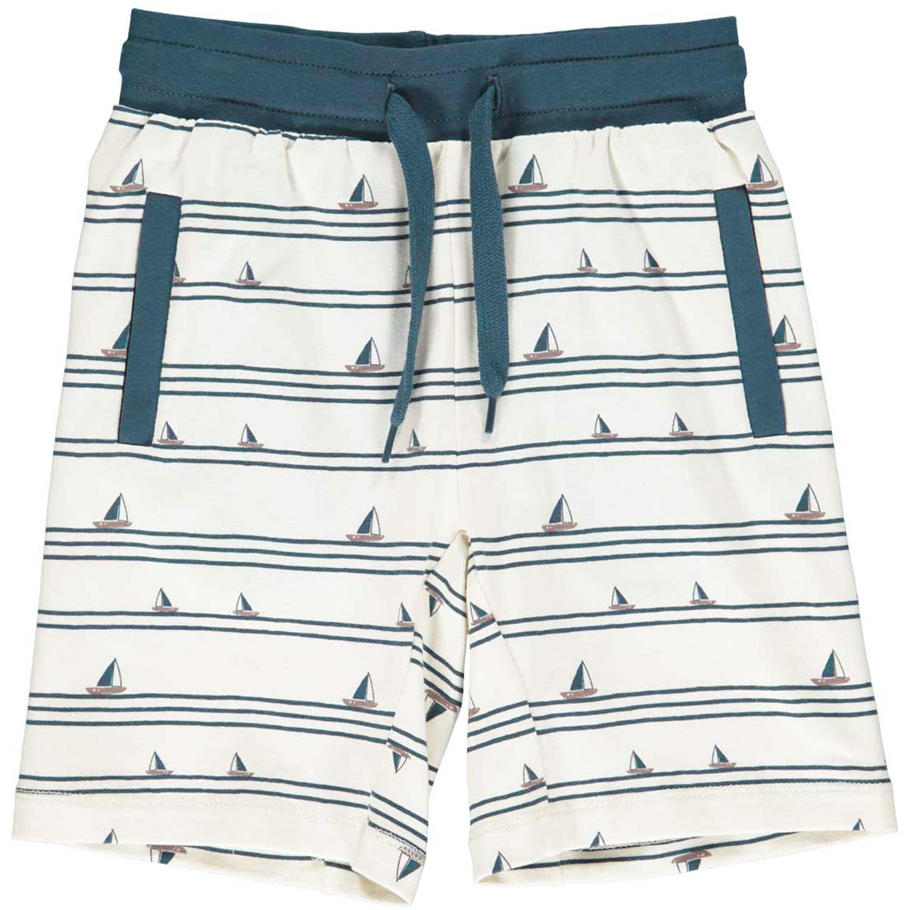 Leichte Shorts Boote cremeweiß