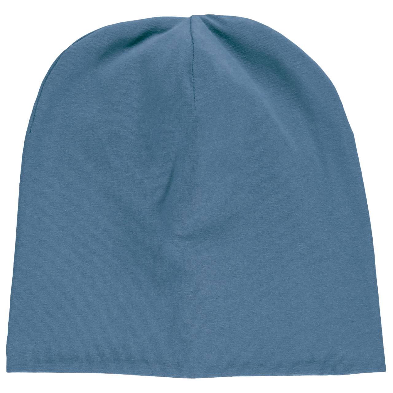 Leichte Beanie Übergangszeit indigo