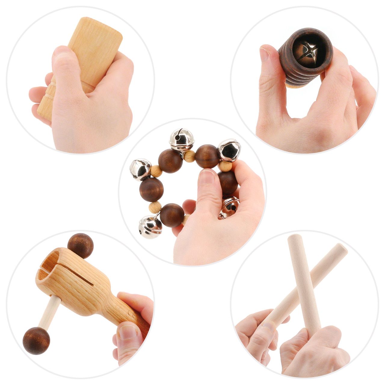 Maxi Percussion Set 5-teilig ab 18 Monate