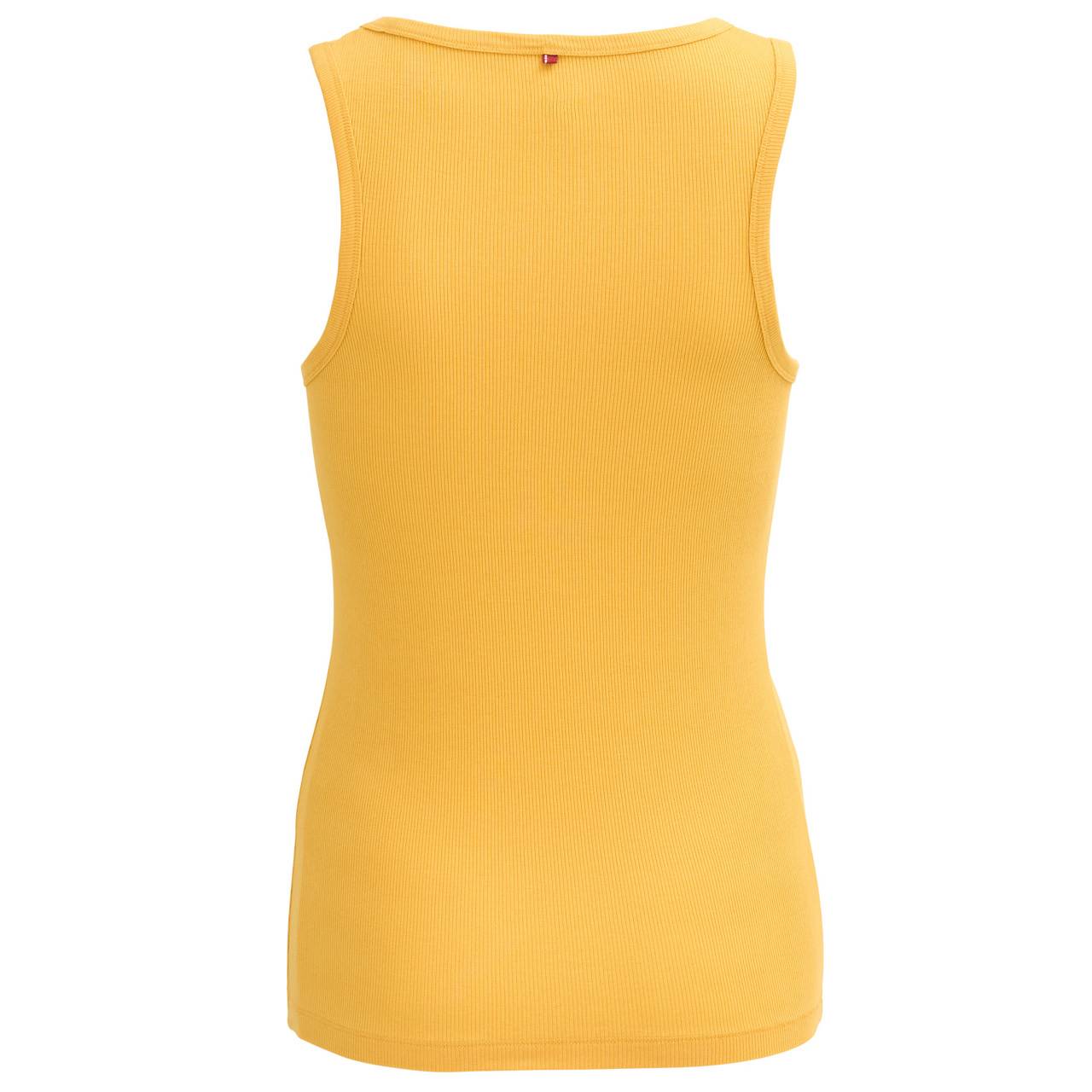 Damen Tank Top orange gerippt