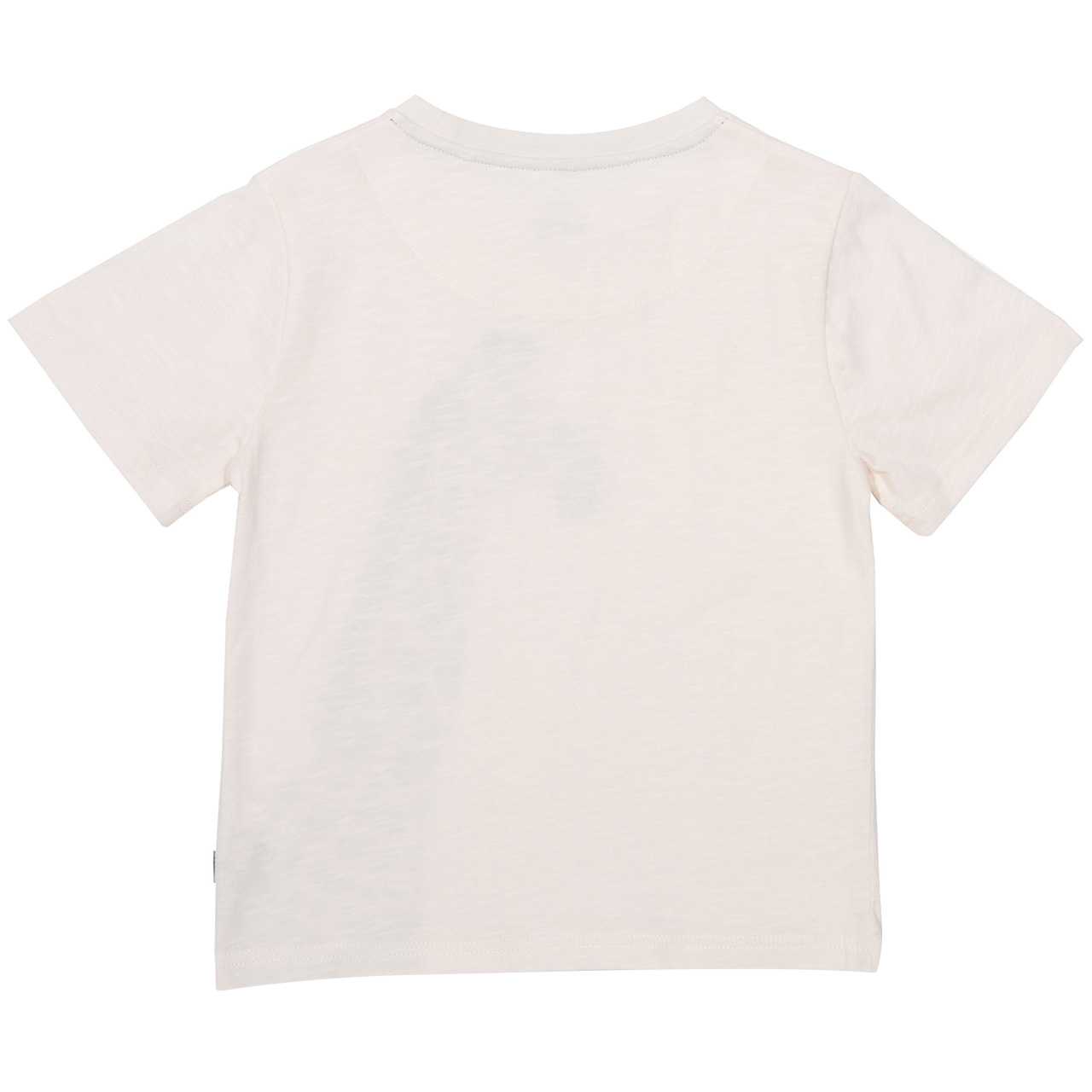 Leichtes T-Shirt Giraffe creme