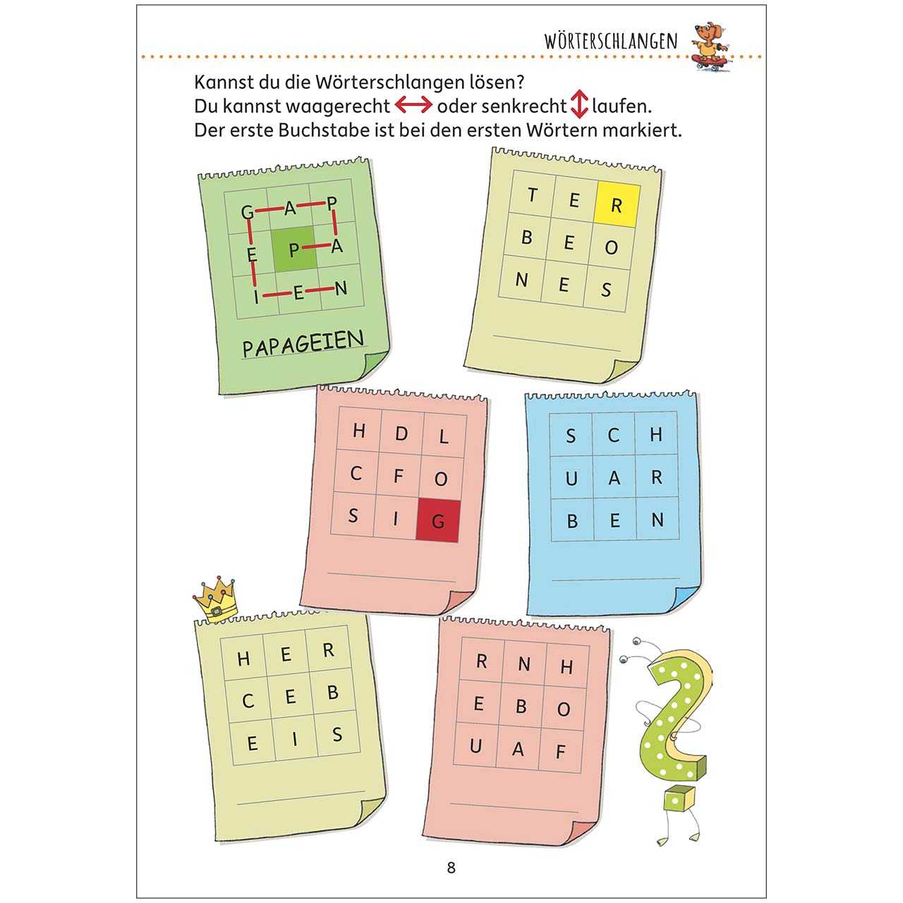 Rätselblock – Rätselspaß für Kinder ab 8 Jahre Bd 1