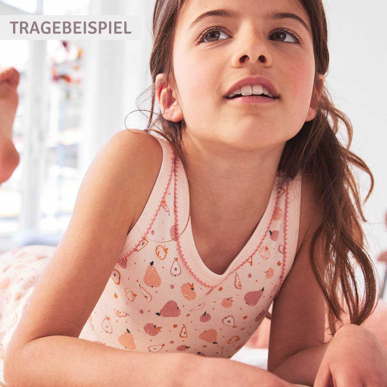 Weiches Unterhemd Eiscreme weiß