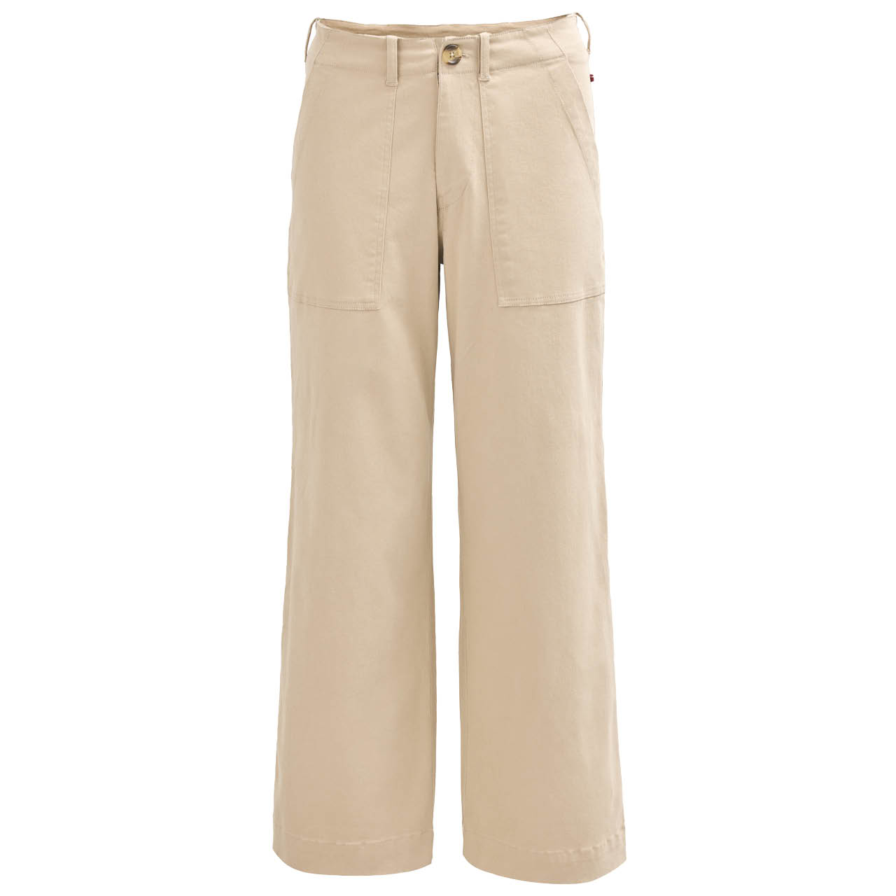 Damen Twill-Hose 7/8 beige