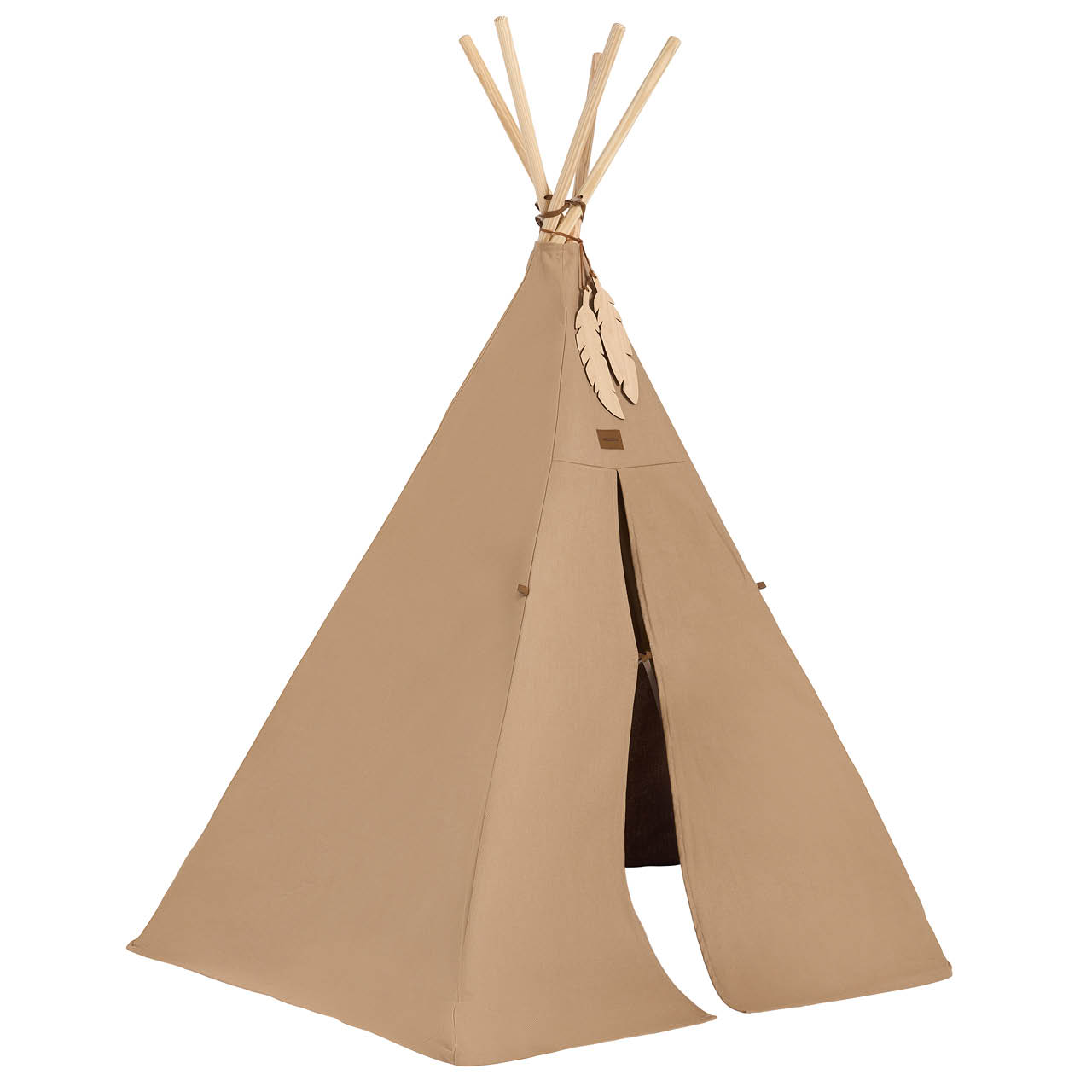 Spielzelt Tipi Braun – 140 cm