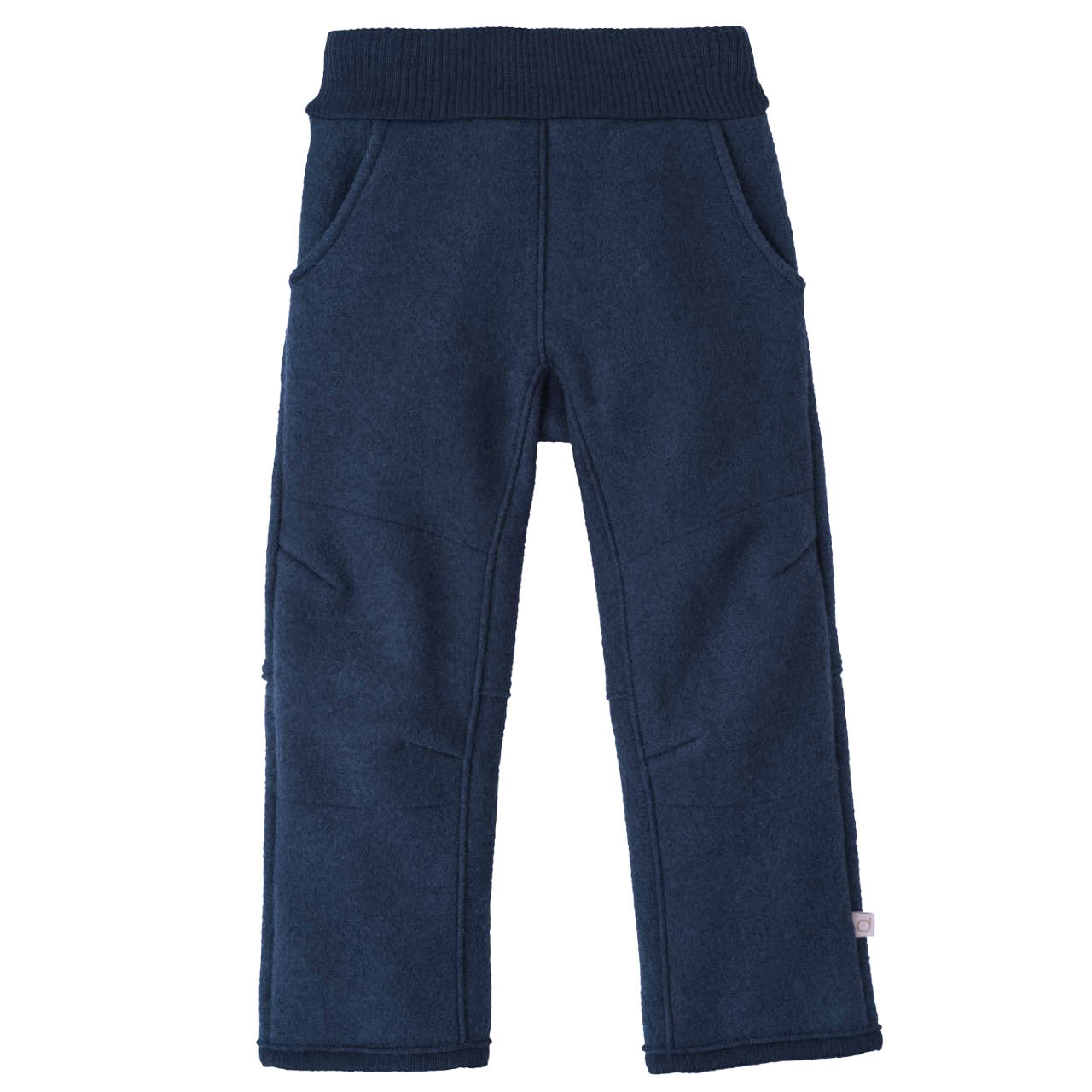 Warme Walkhose Wolle indigoblau