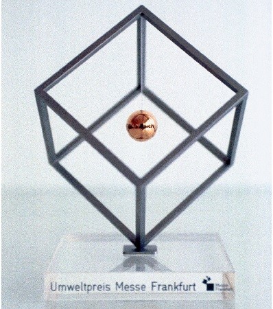 Umweltpreis-Pokal der Messe Frankfurt