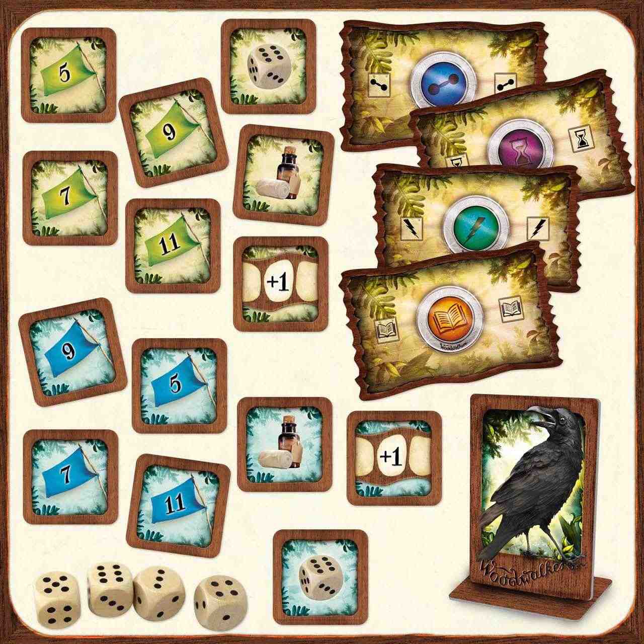 Woodwalkers The Game Brettspiel ab 8 Jahren