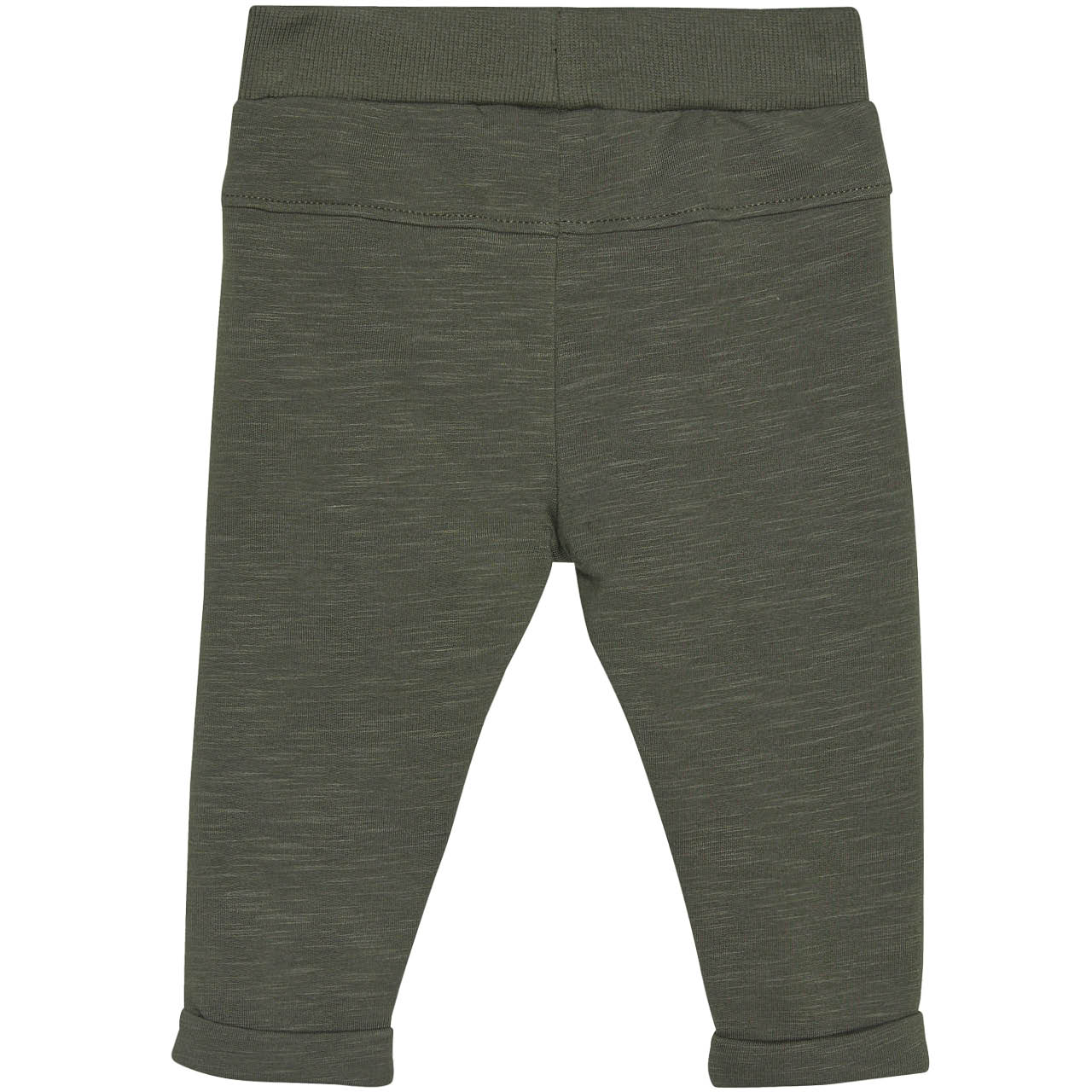 Leichte Sweat Babyhose olivgrün