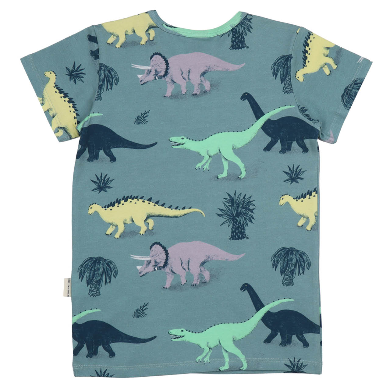 Shirt kurzarm Dinosaurier blau