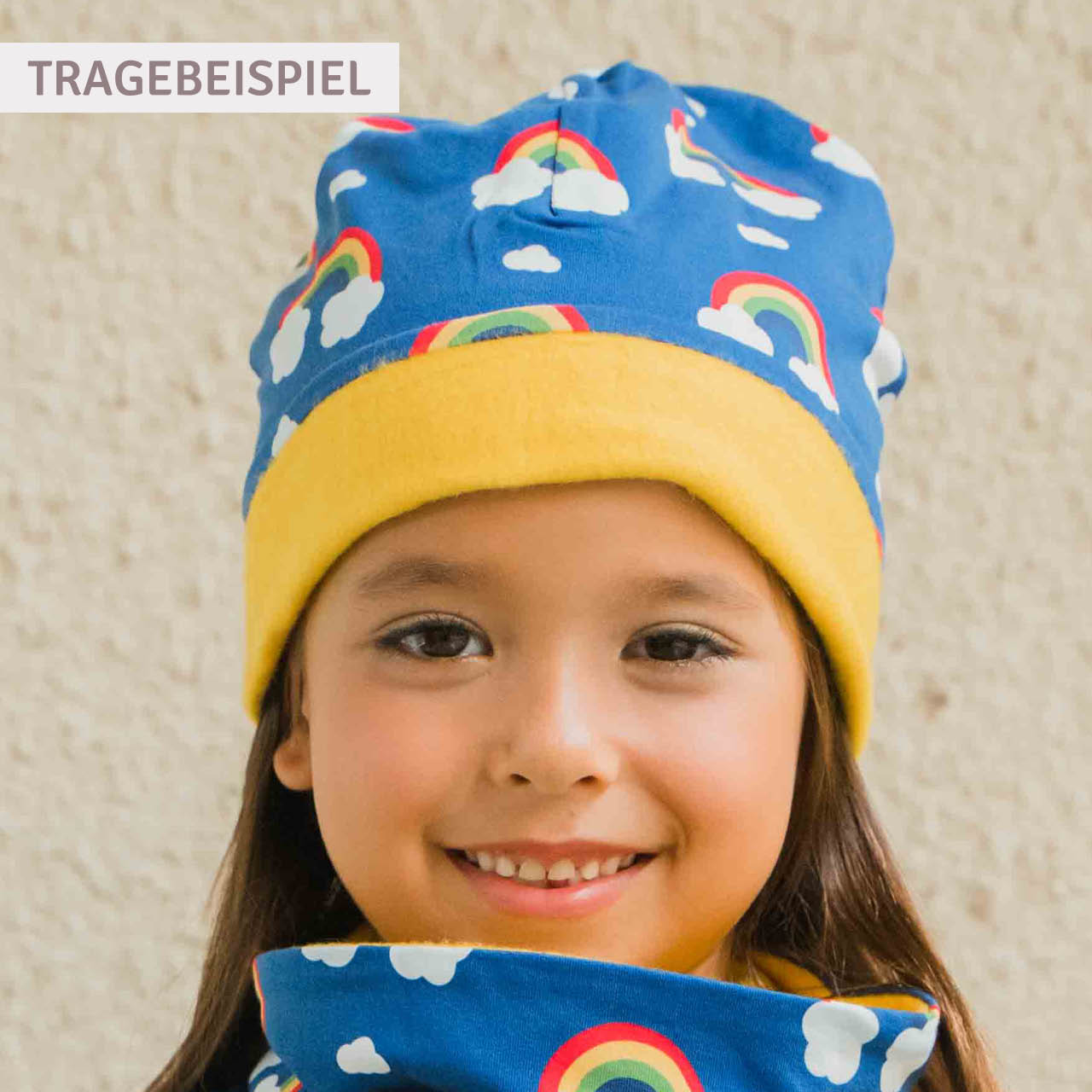 Sweat Beanie Feuerwehrauo blau