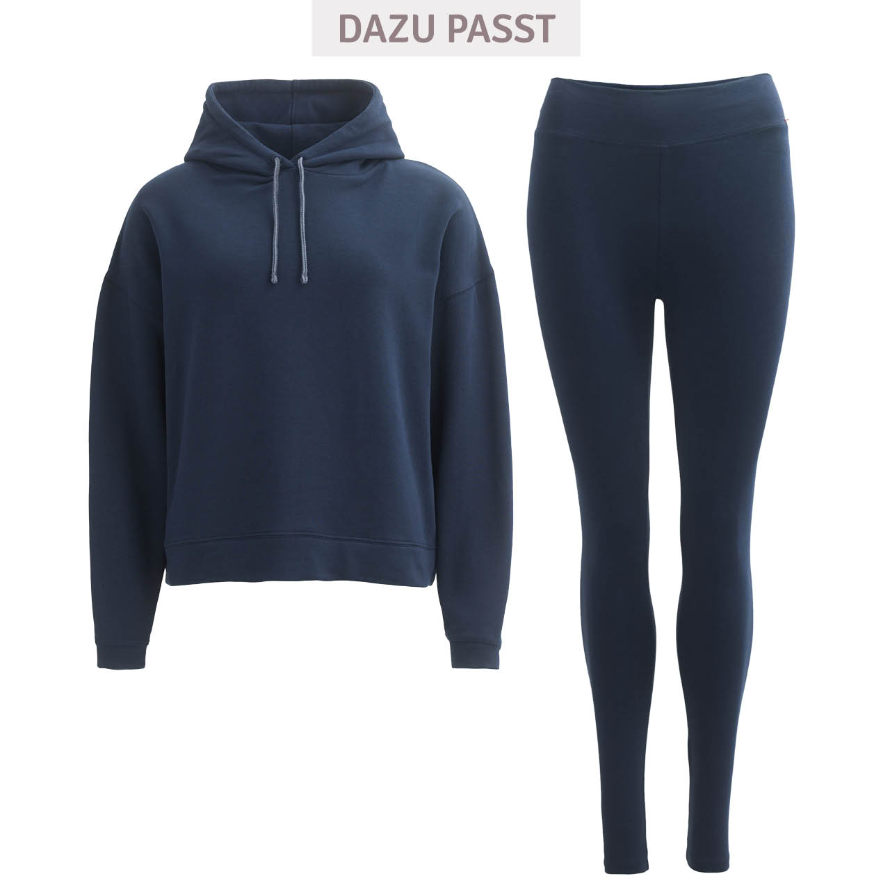 Damen Sport-Leggings dunkelblau