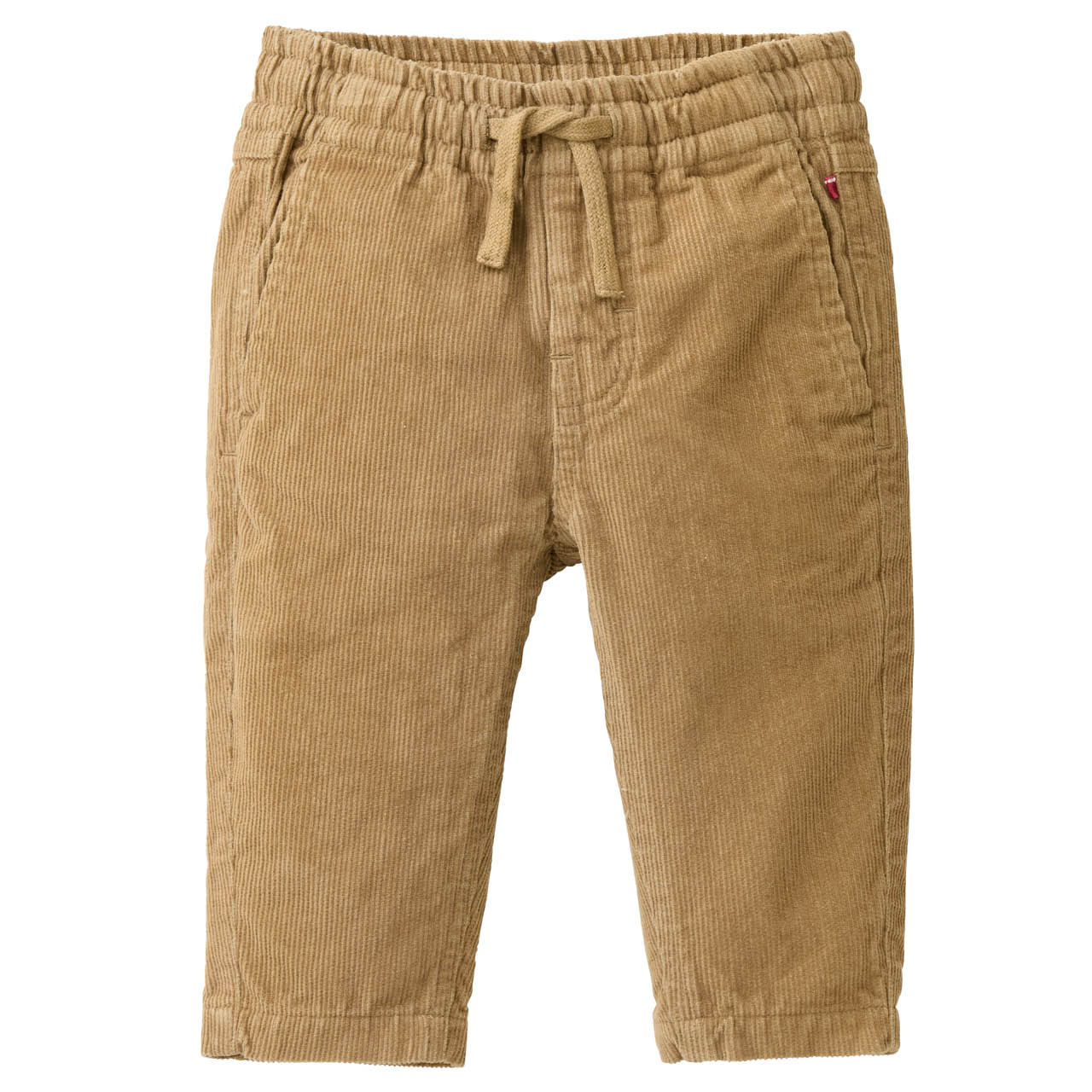 Robuste Feincord Hose hellbraun