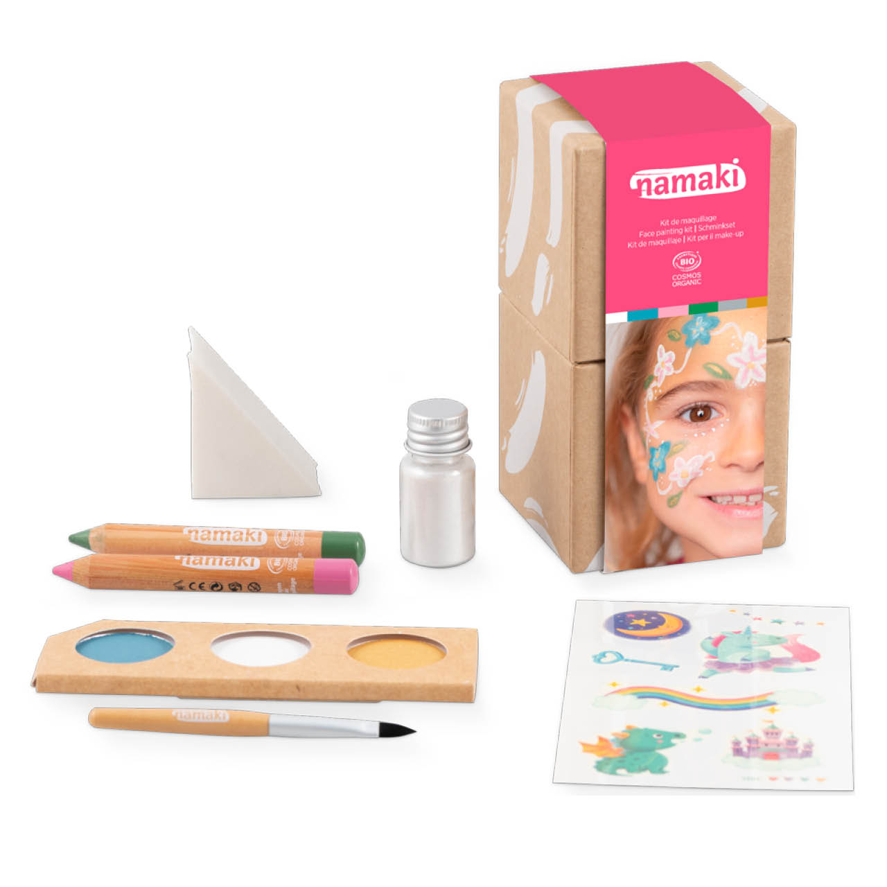 namaki Bio Schminkset Märchen Box