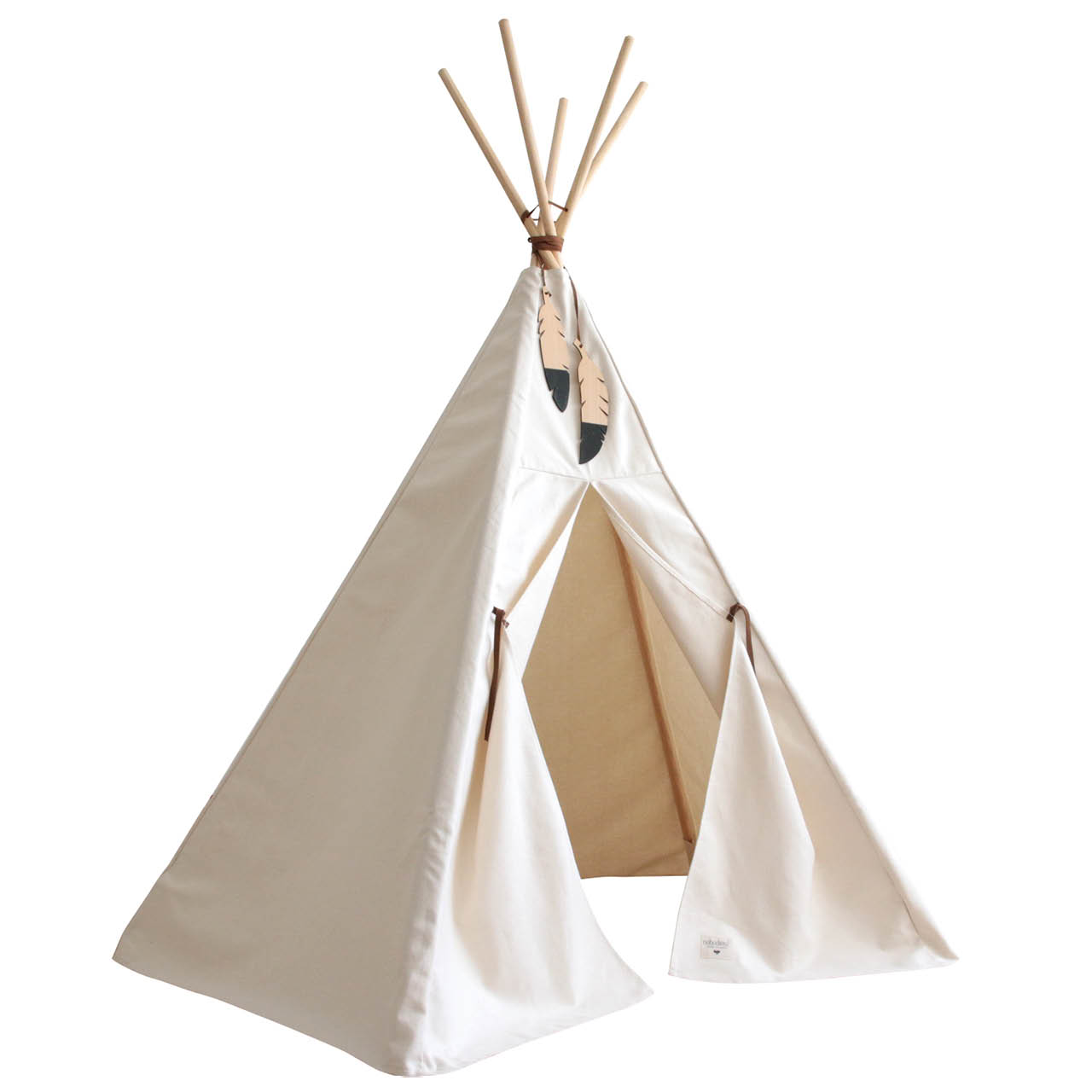 Spielzelt Tipi Creme – 140 cm