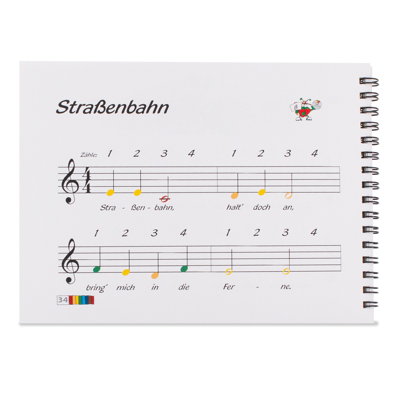 Einfach erklärt - Glockenspiel Musikbuch ab 4 Jahre