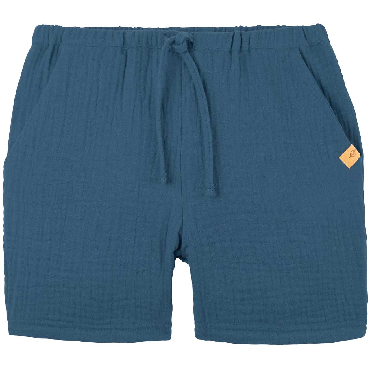 Kinder Shorts Musselin blau