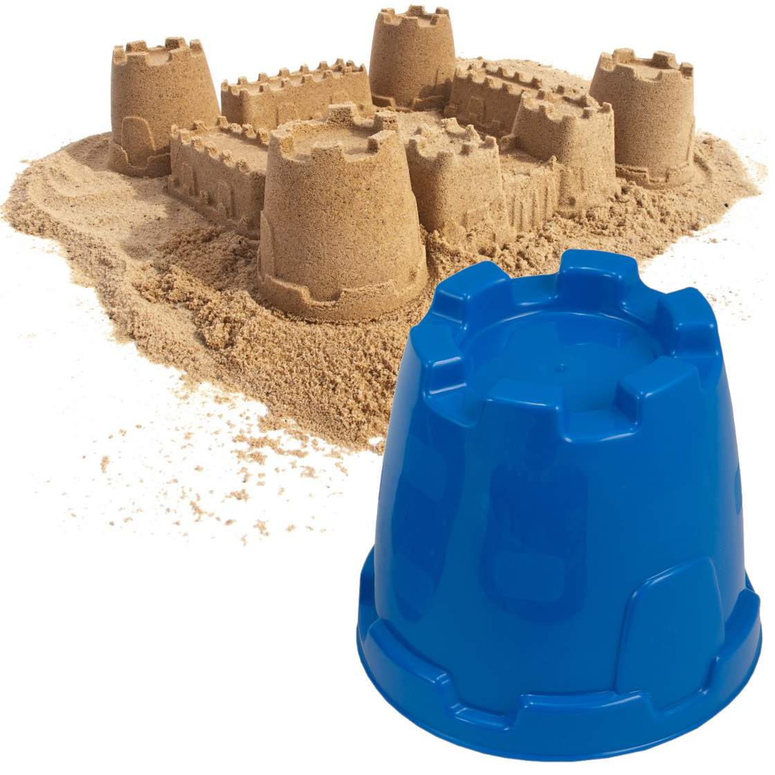 Sandform Burgturm - blau