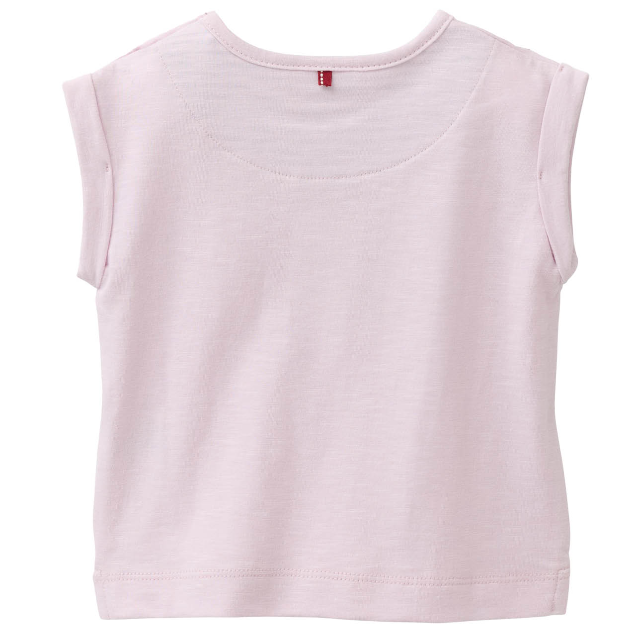 Weiches T-Shirt Blumenprint hellrosa