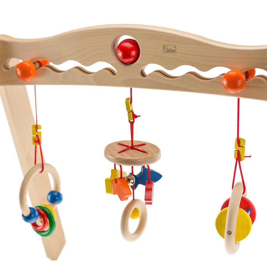 Baby Spielbogen inkl. 3 verstellbaren Greiflingen