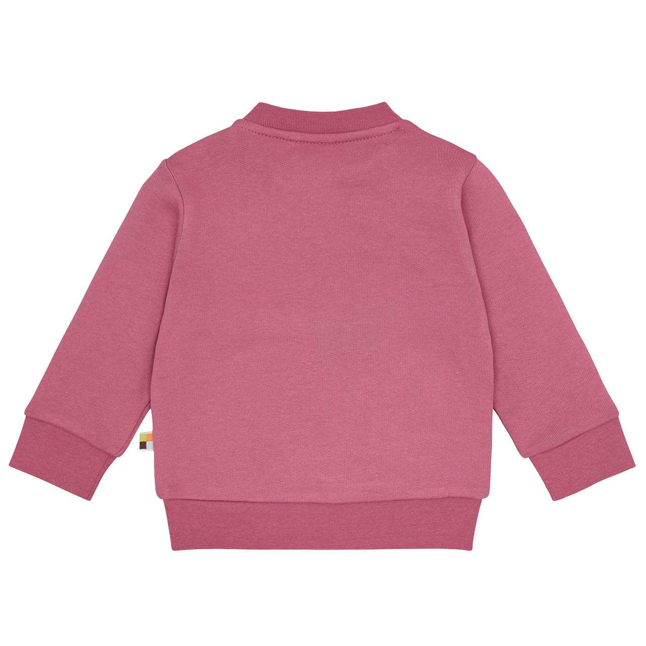 Warmes Sweatshirt Eule altrosa