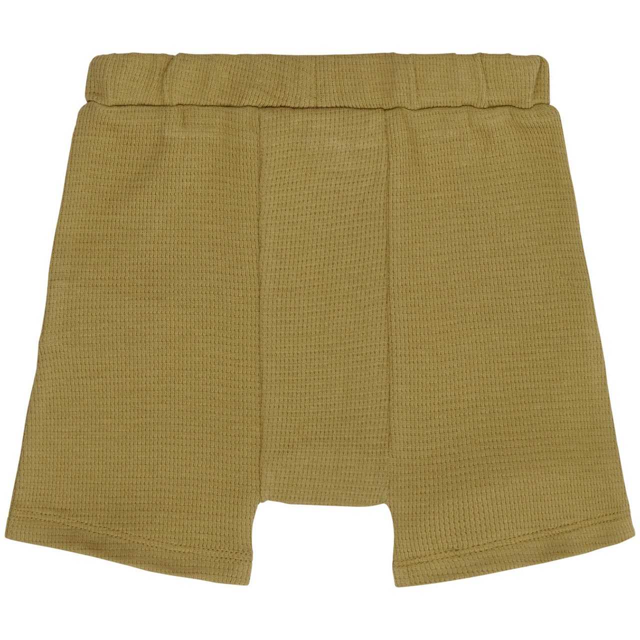 Babyshorts Waffelstruktur khaki