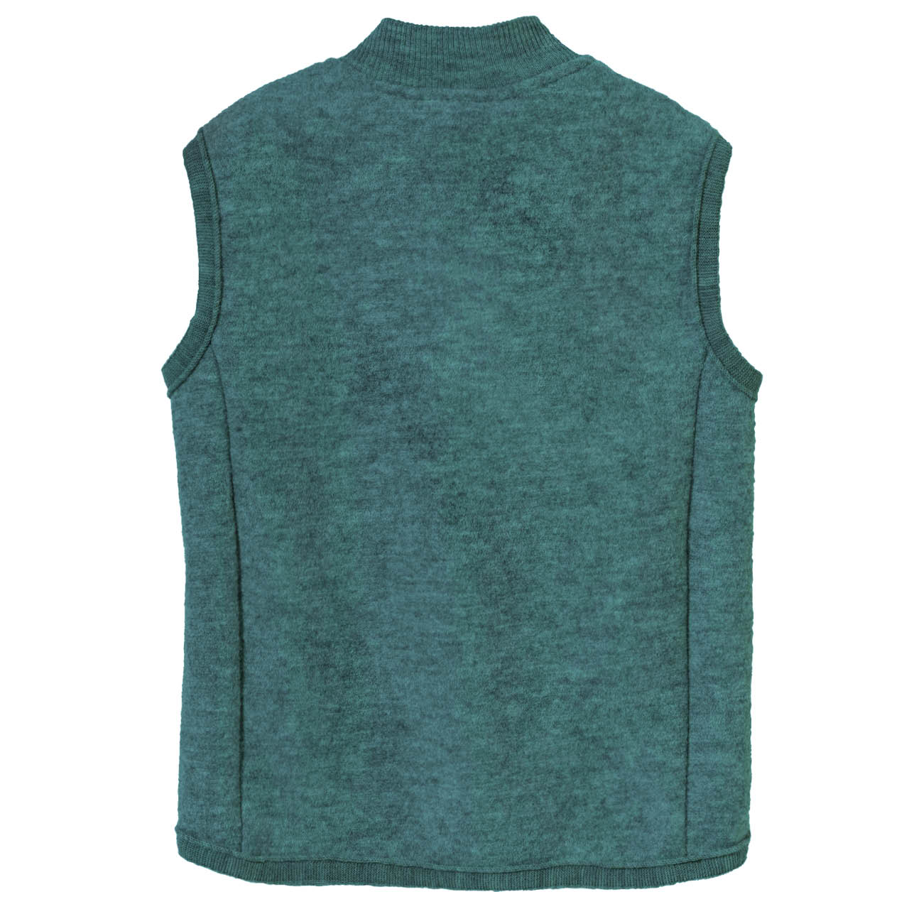 Walk-Weste Zipper eukalyptus