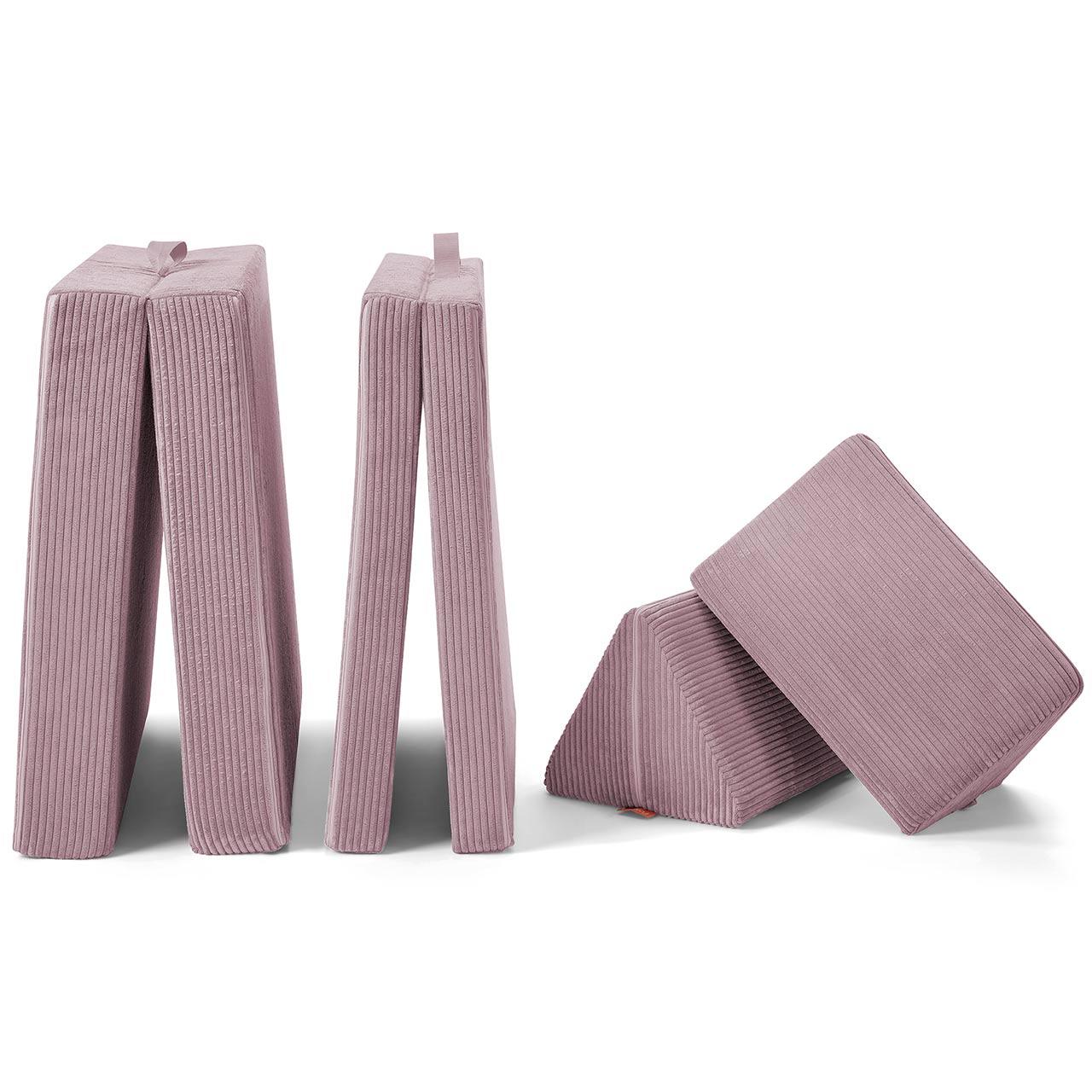 Funzy Spielsofa 4-teilig Cord Lila