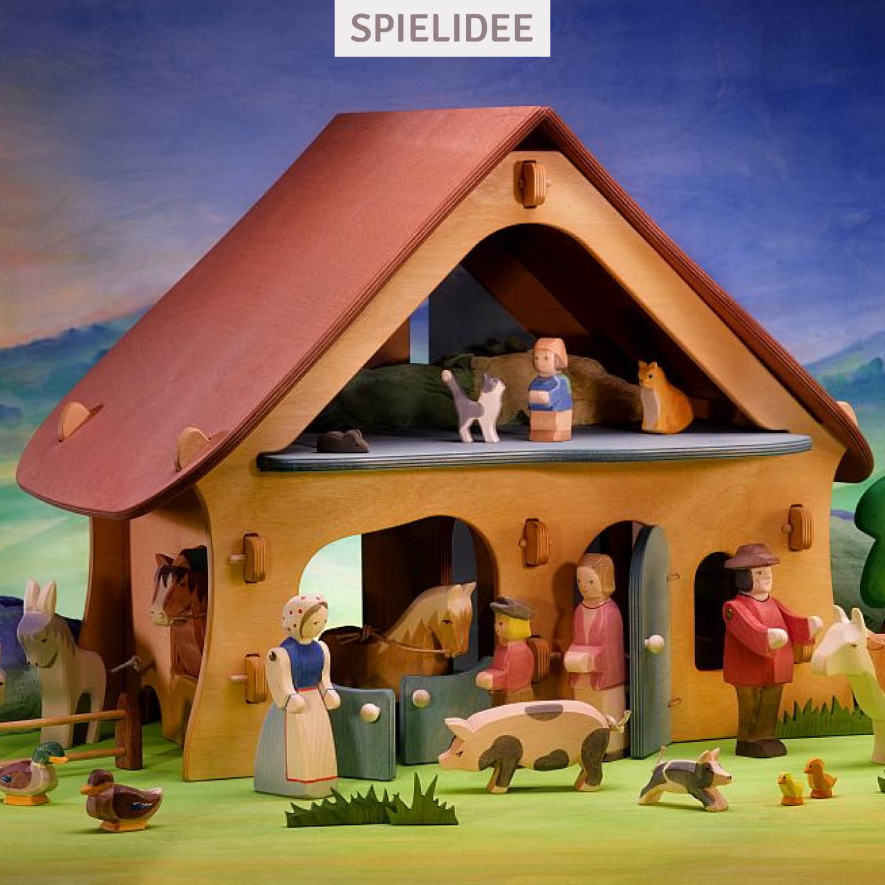 Bauernhaus 46 x 41 x 60 cm für Ostheimer Bauernhof