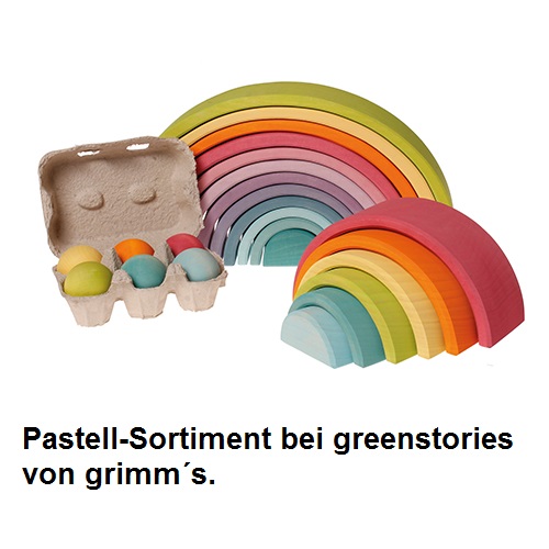 Holzkugeln Massiv 6 Stück pastell