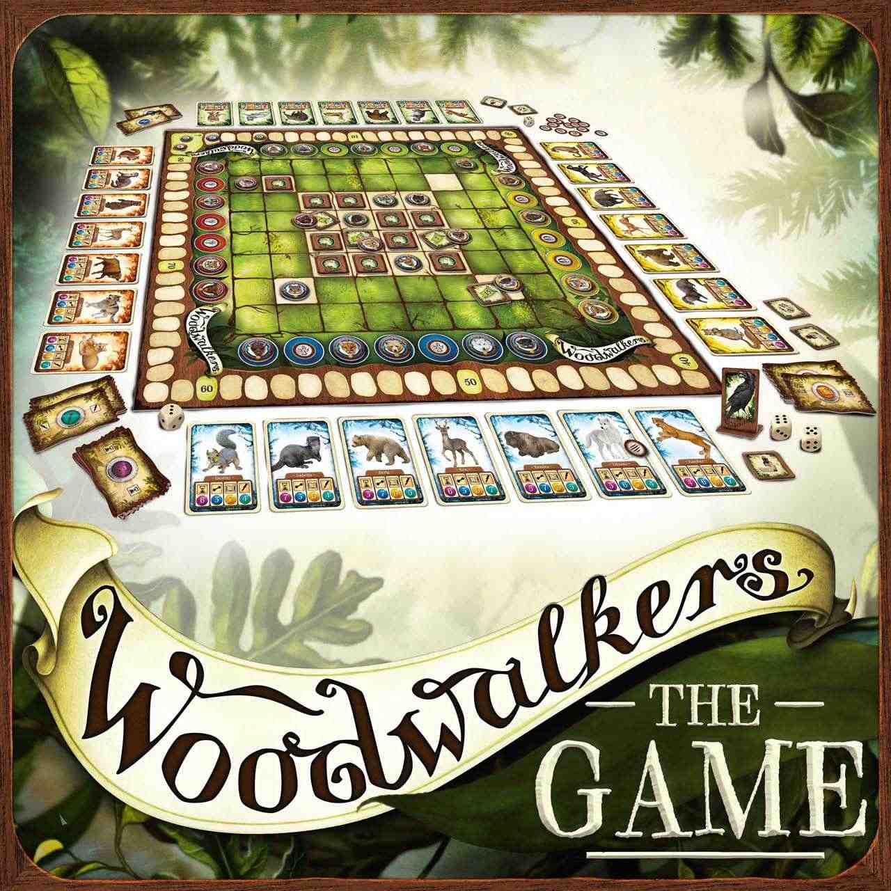 Woodwalkers The Game Brettspiel ab 8 Jahren