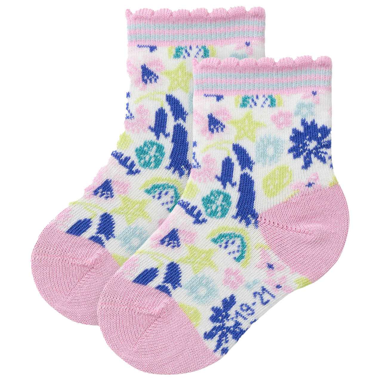 Doppelpack Baby Socken Rosamix