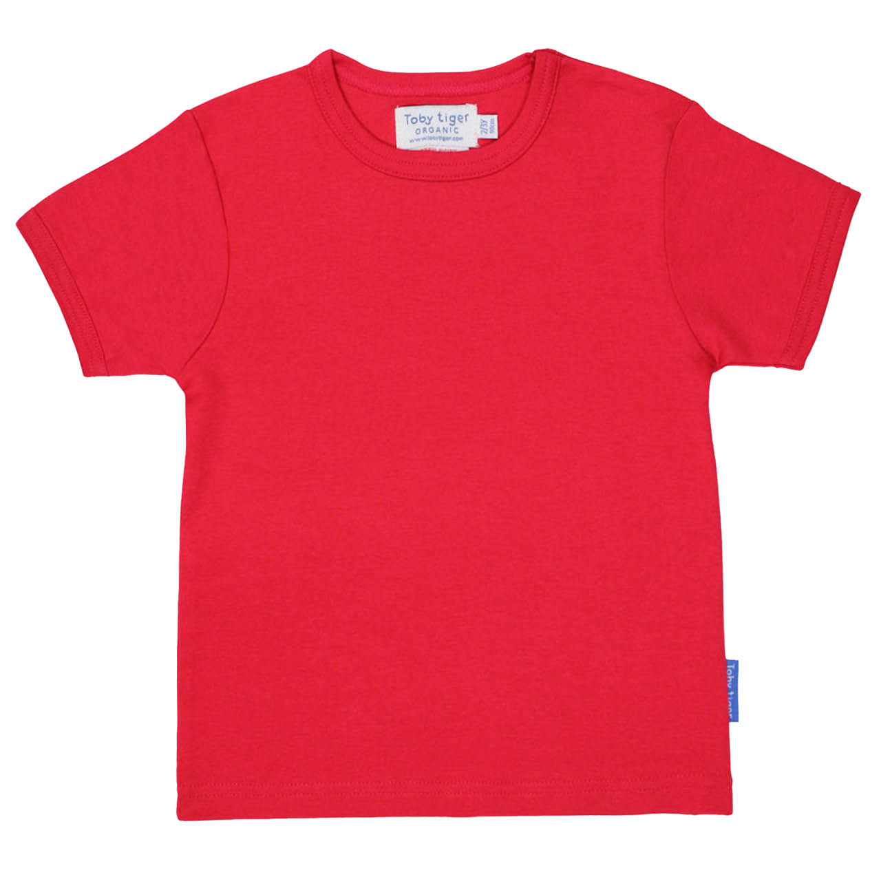 Basic T-Shirt kurzarm rot