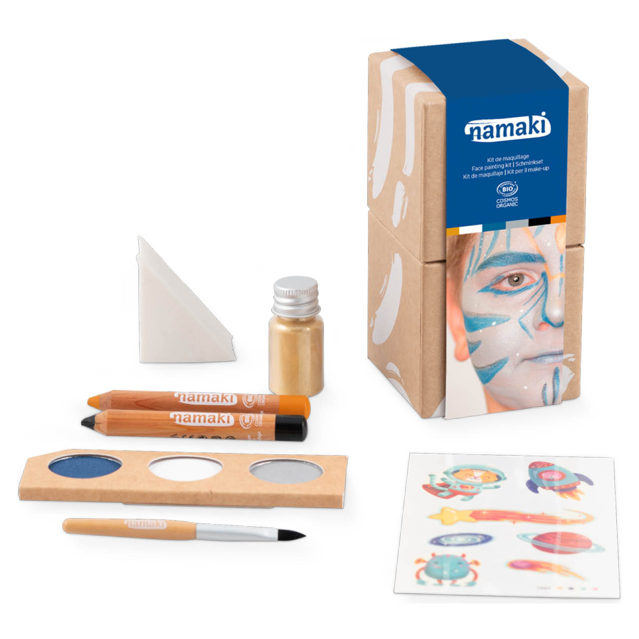 namaki Bio Schminkset intergalaktische Box