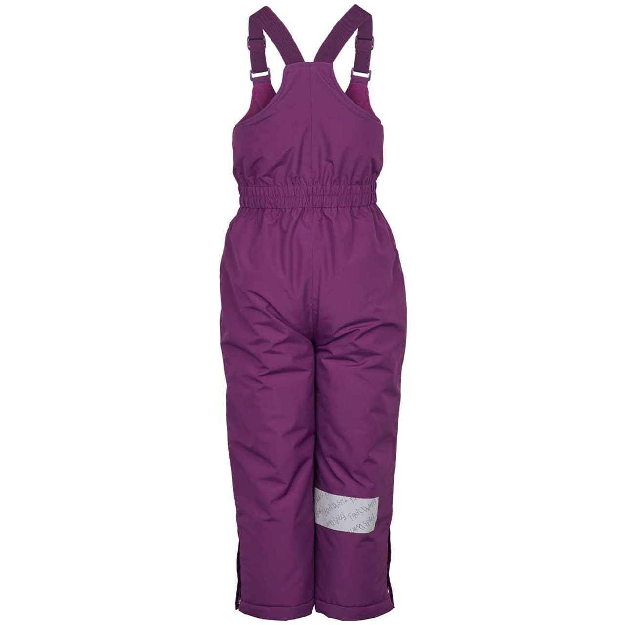 Warme Schneehose violett