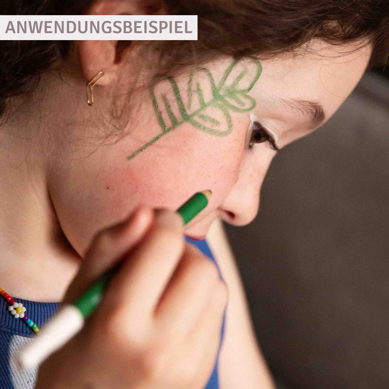 Feine Schminkstifte für Kinder 4er Set in verschiedenen Farben