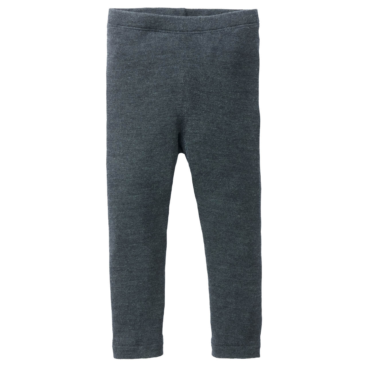 Wolle Seide Leggings anthrazit