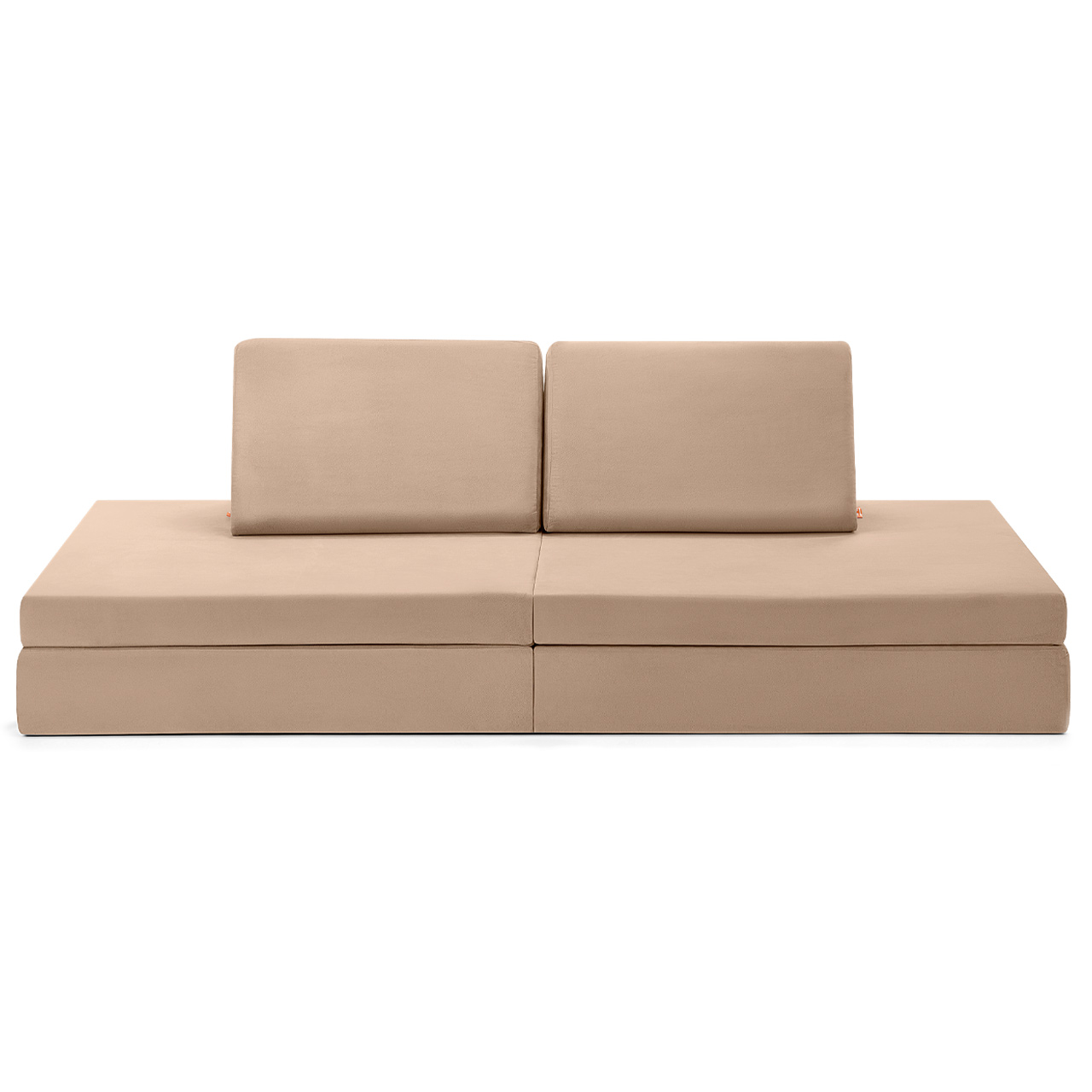 Funzy Spielsofa 4-teilig Dunkelbeige