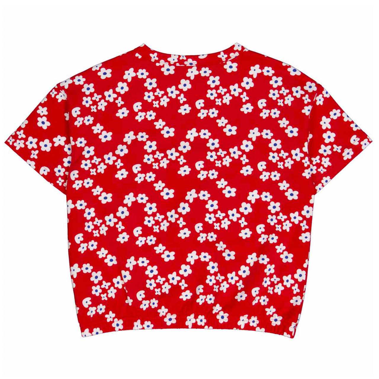 Schickes T-Shirt Blümchen rot