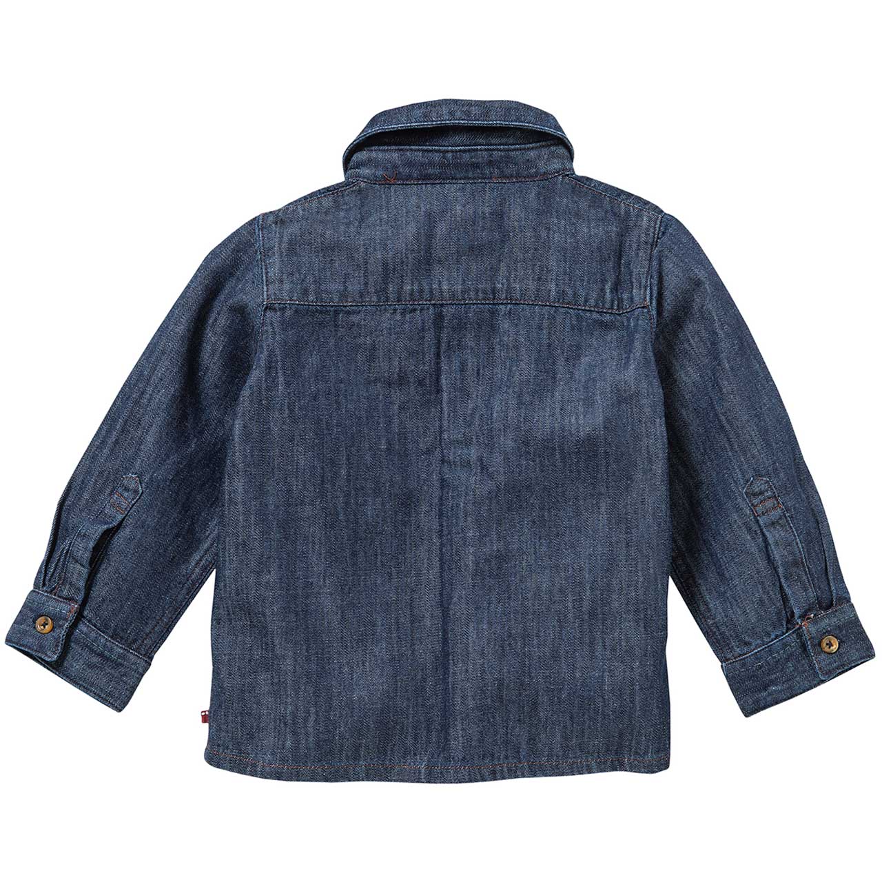 Leichtes Denimhemd dunkelblau