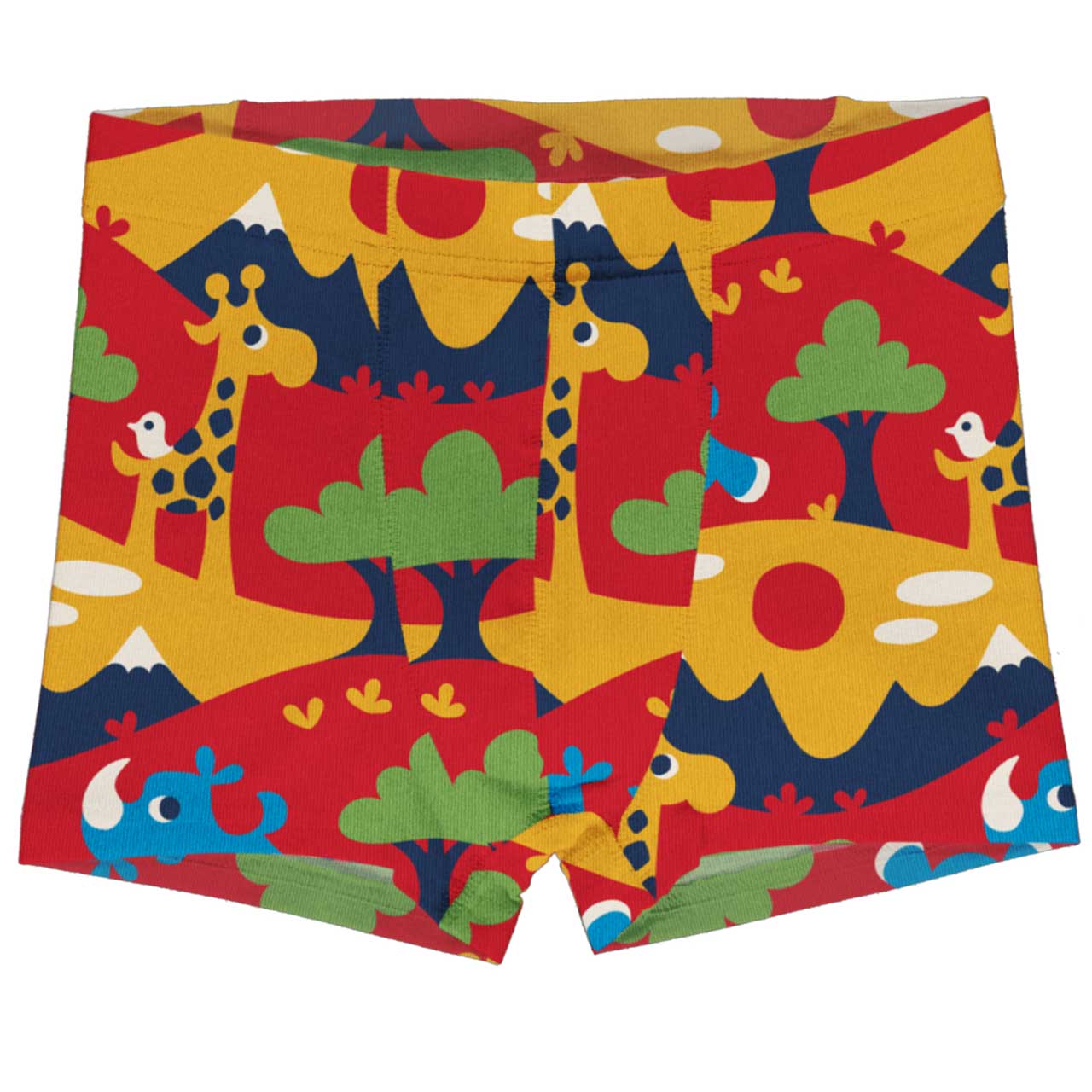 Boxershorts Savanne rot