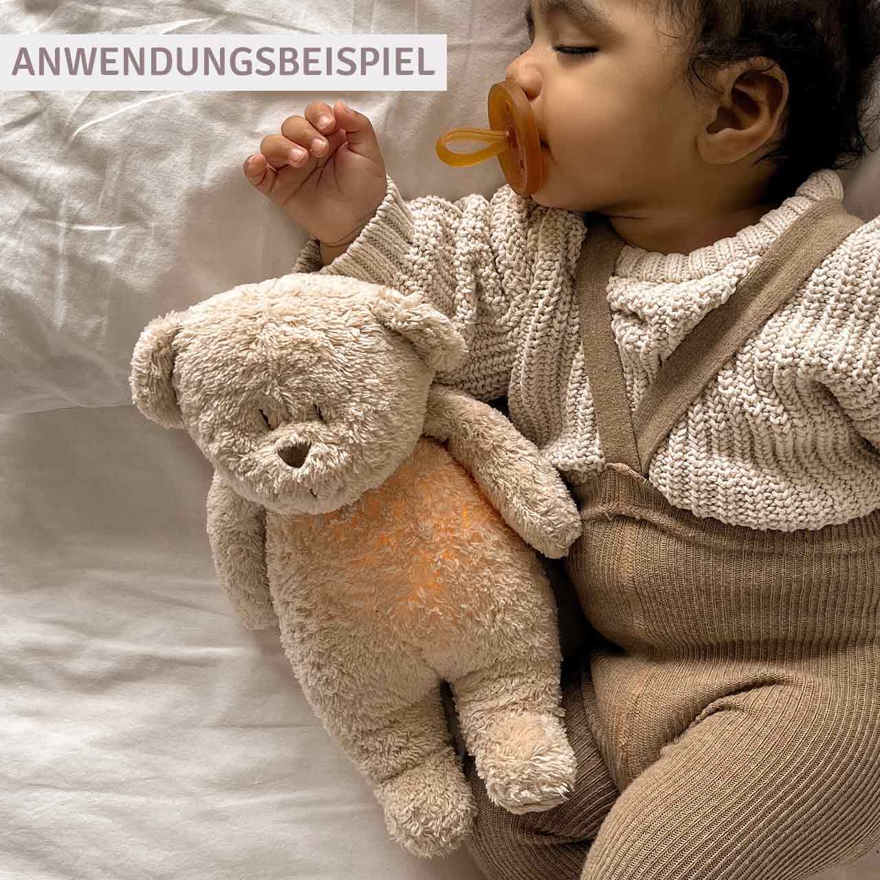 Der Bio-Summbär mit Lampe grau